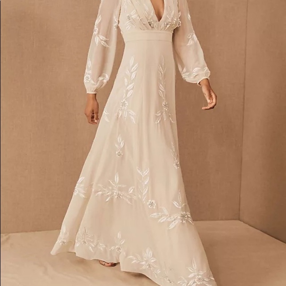 Beautiful and elegant BHLDN Belize Full length Dress